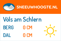 Sneeuwhoogte Völs am Schlern